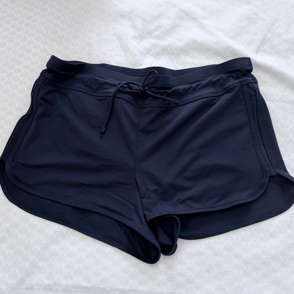 Athleta Dark Blue Women's Swim Shorts